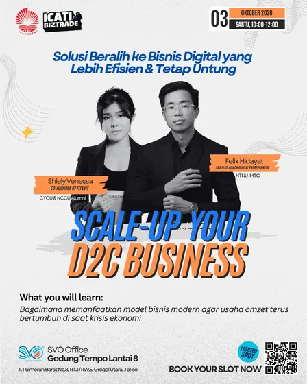 [ICATI Biz Network Vol 12.0] - Scale-Up your DTC Business
