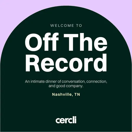 Off The Record: A Dinner for People Leaders