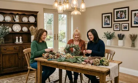(Free) Raleigh-area women's 35+ meetup, Wreath Making