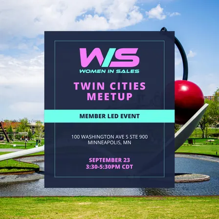 Women in Sales Twin Cities In Person Meet Up