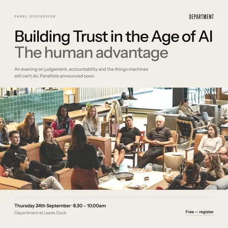 Building Trust in the Age of AI: The Human Advantage
