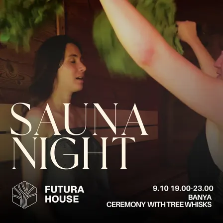 Sauna Night: Slavic Banya Ceremony, Mindfulness & Sound