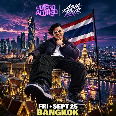 DIEGO ALONSO • SEPTEMBER 25 • ACES NIGHTCLUB • BANGKOK