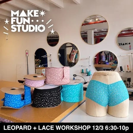 Leopard + Lace: Lingerie Set Tutorial