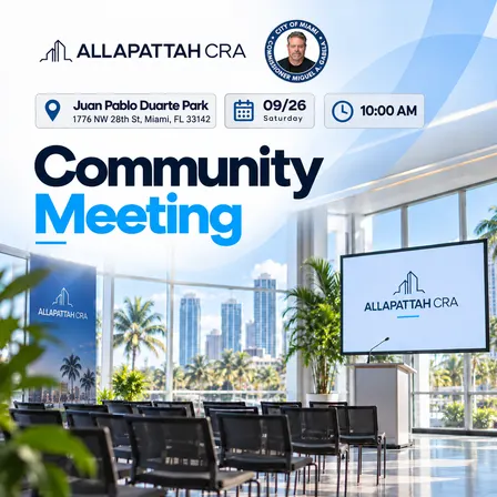 Allapattah CRA Community Meeting
