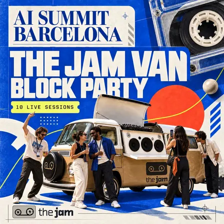 JAM VAN at AI Summit Barcelona · Day 1