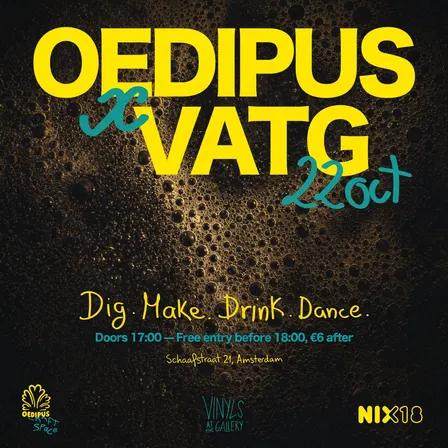 ADE: Oedipus x Vinyls At The Gallery