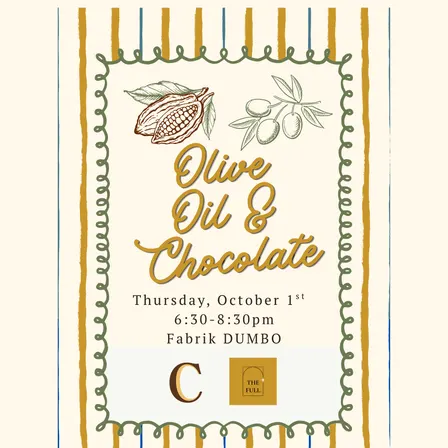 Olive Oil & Chocolate: Two Harvests, One Table