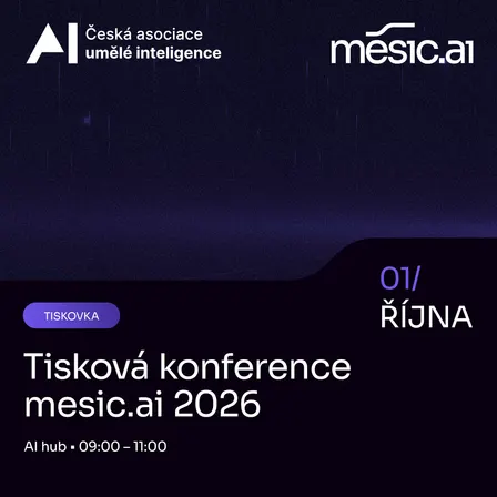 Tisková konference mesic.ai 2026
