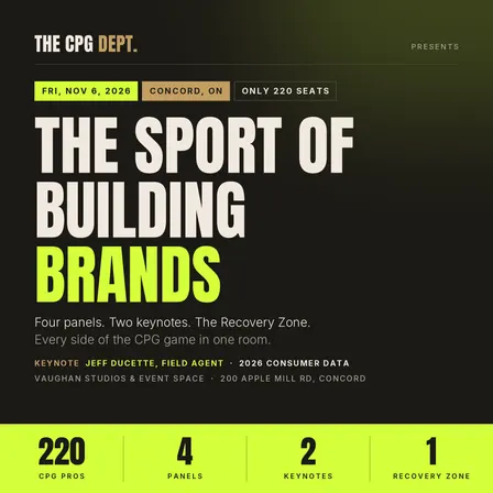 The Sport of Building Brands - Live