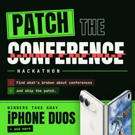 Win iPhone Duos at Patch the Conference Hackathon