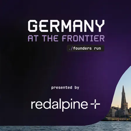 Germany at the Frontier Founders run - presented by Redalpine