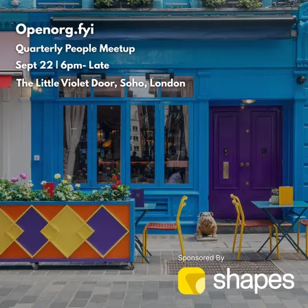 Open Org's Quarterly People Meetup