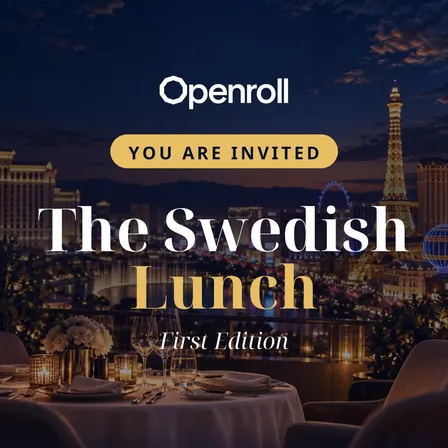 The Swedish Lunch - First Edition by Openroll