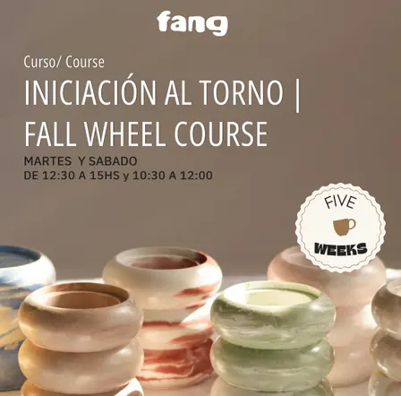 INICIACIÓN AL TORNO / FALL WHEEL COURSE /