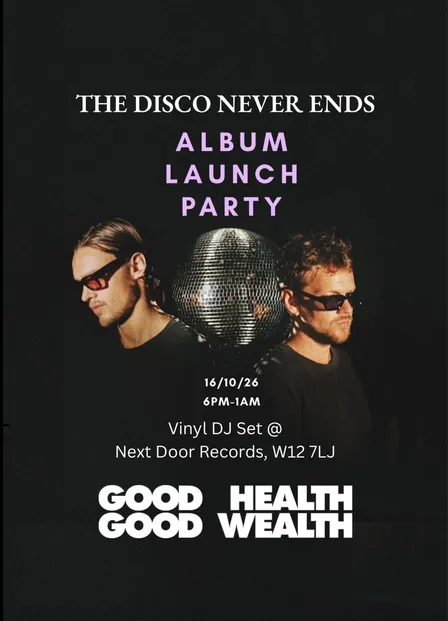 ALBUM LAUNCH PARTY + SIGNING with Vinyl DJ Set
