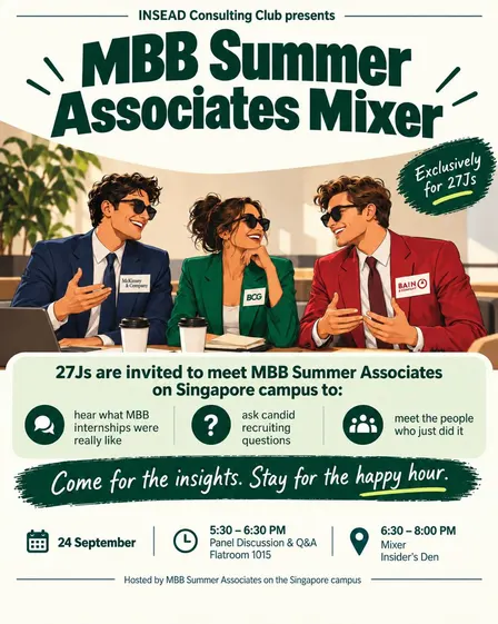 MBB Summer Associates Mixer