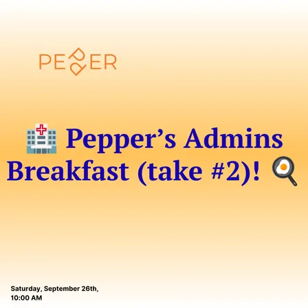Pepper's Admins Breakfast! 🥞 #2