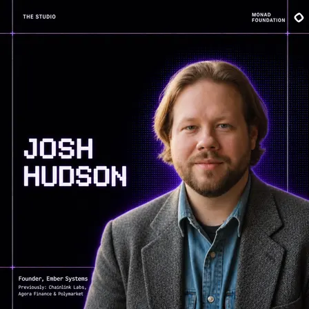 The Studio Fireside Chat: Josh Hudson | Formerly at Chainlink Labs, Agora Finance, and Polymarket