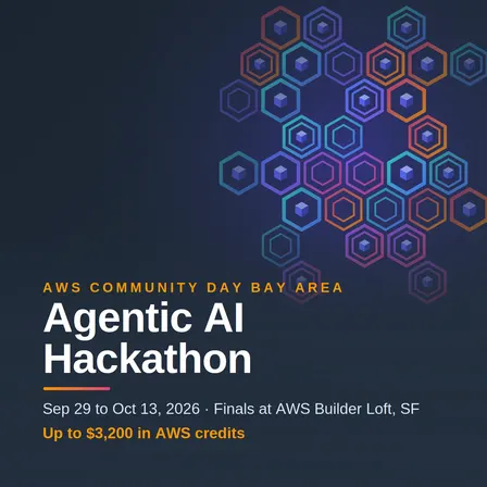 Agentic AI Hackathon: AWS Community Day Bay Area 2026