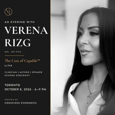 An Evening with Verena Rizg: The Cost of Capable™ Live