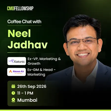 Coffee Chat With Neel Jadhav