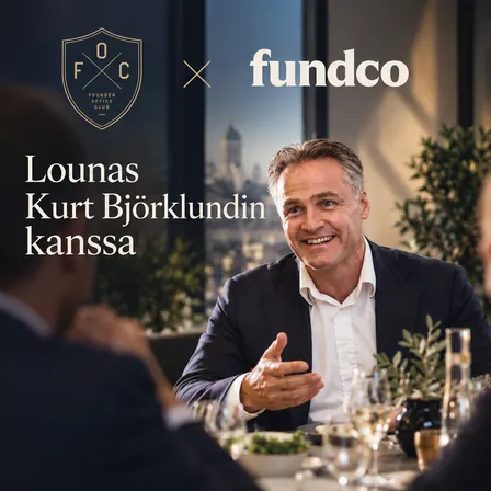 Lounastilaisuus Kurt Björklundin kanssa @Fundco