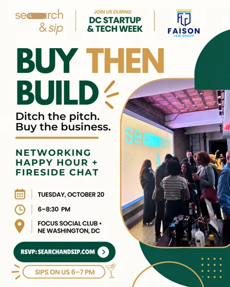 Buy Then Build: Ditch The Pitch Buy The Business