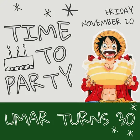 Umar Turns 30