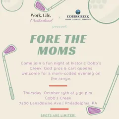 Fore the Moms | Golf Event