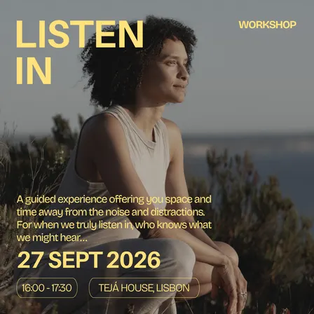 Listen In; sound. play. journaling