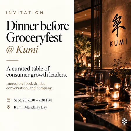 Groceryshop: Private Dinner @ Kumi