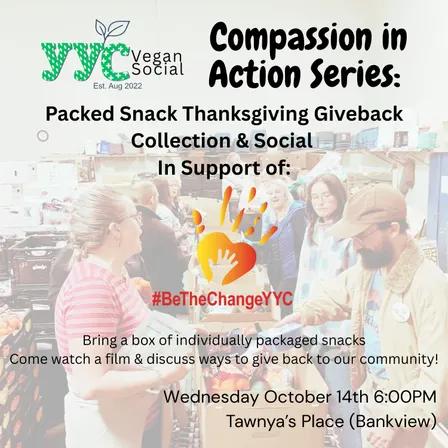 Compassion in Action: Packaged Snacks Collection & Social