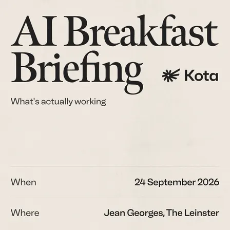 AI Breakfast Briefing | What's Actually Working