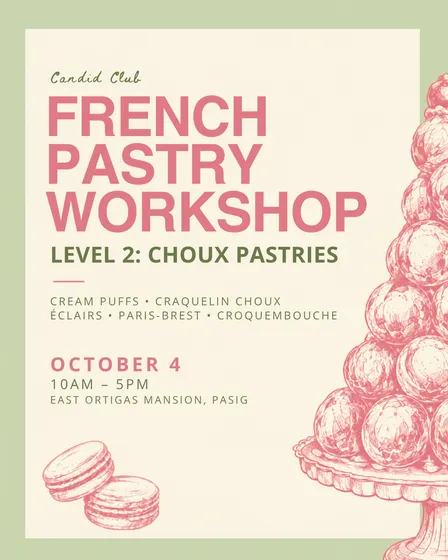 French Pastry Workshop Level 2: Choux