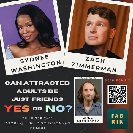 Critical Thinking Club - can two adults be "just friends" when they're attracted to each other?