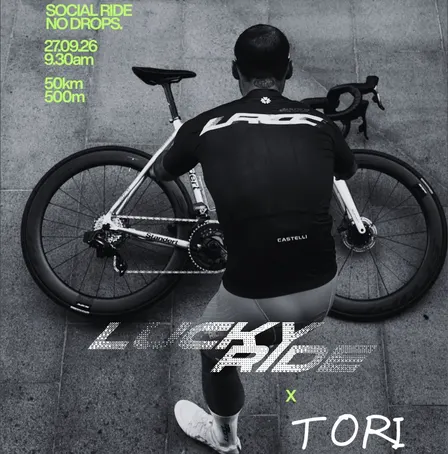 LUCKY RIDE x TORI
