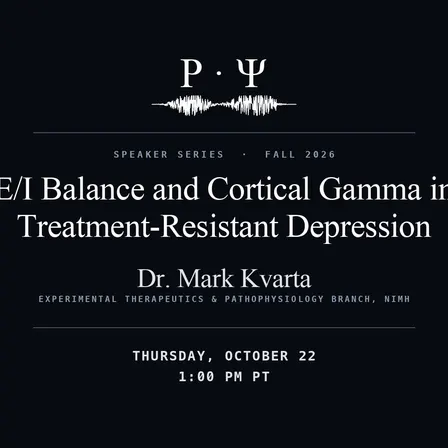 E/I Balance and Cortical Gamma in Treatment-Resistant Depression