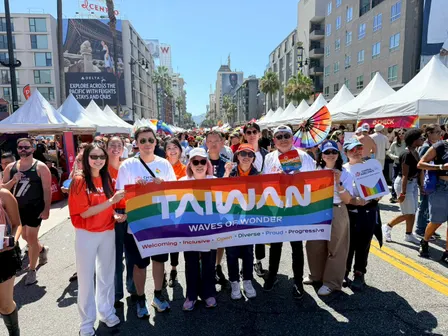 Taiwan Tourism at the LA Pride Parade & Village