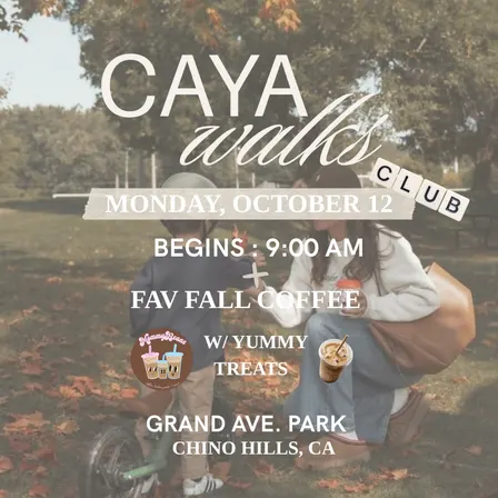 CAYA WALKS - Weekly?🤎