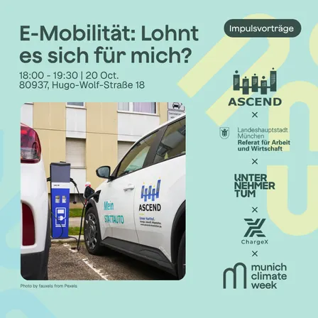 E-Mobilität: Lohnt es sich für mich? Ladeabend im Harthof