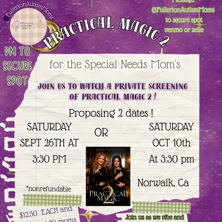 Practical MAGIC 2 for The Special Needs MOMS 🍸♾️🔮✨️💙