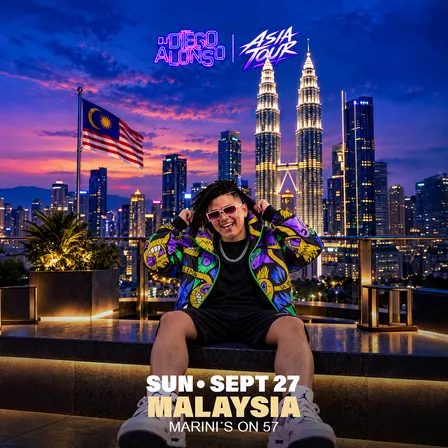 DIEGO ALONSO • SEPTEMBER 27 • MARINIS ON 57 • KUALA LUMPUR