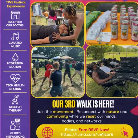 Tech Wellness Reset Walk Series