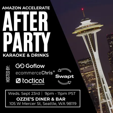 Amazon Accelerate After Party: Recap Drinks & Karaoke