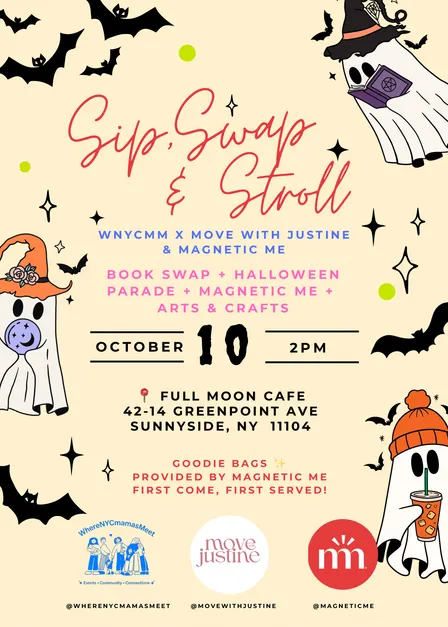 Sip, Swap & Stroll: Halloween Edition