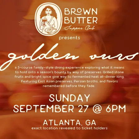 Golden Ours: September 27 - Atlanta, GA
