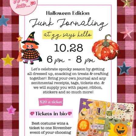 Junk Journaling (Halloween Edition) 🎃