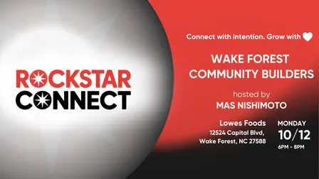 Free Wake Forest Community Builders Event (October)