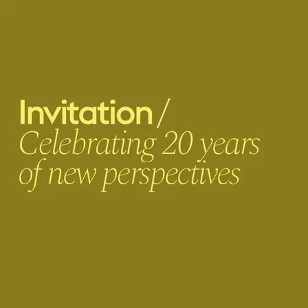 Muuto 20Y Anniversary x Svenssons